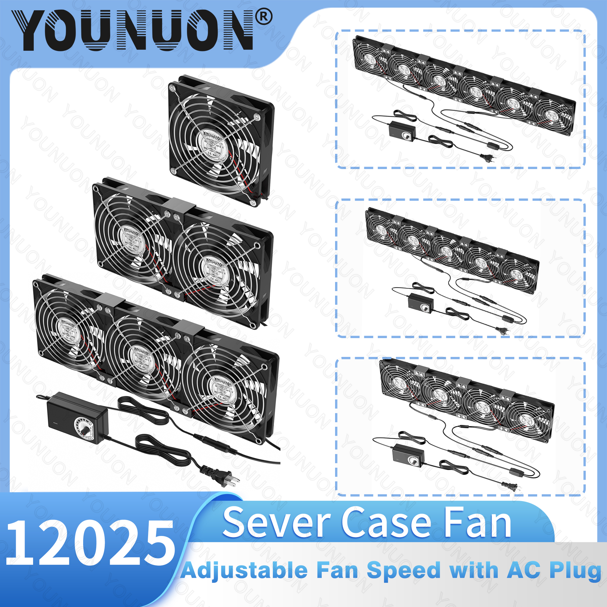 Work Office Furniture - 120mm 3000RPM Fan Cooling With Controller