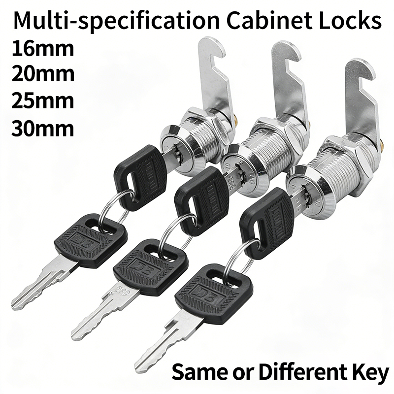 Office Furniture Hardware - 20Sets Metal Cam Lock Cylinder –