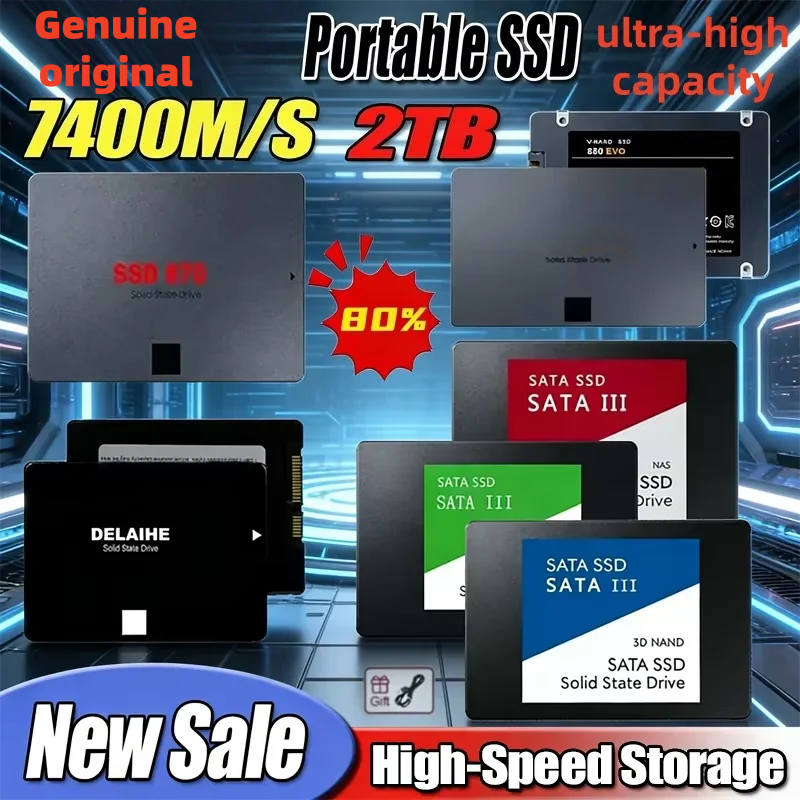 Work Office Furniture - SATA high-speed external portable interface SSD