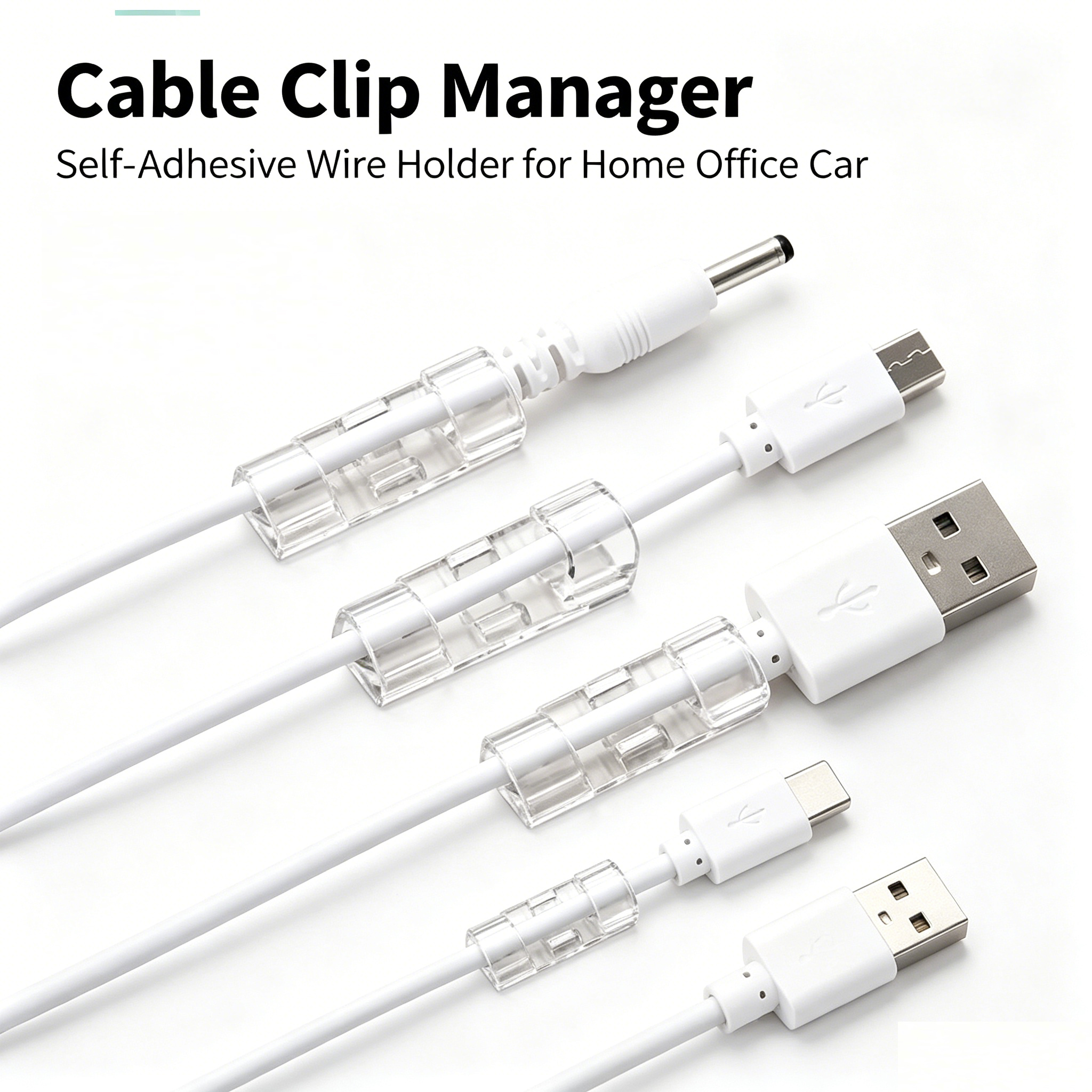Cable Organizer Clips Cable Ma - Work Office Furniture recensie en prijs
