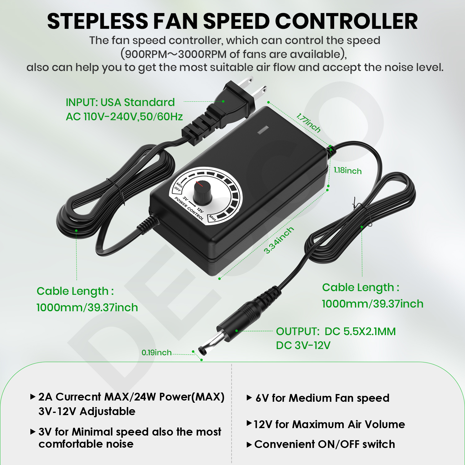 120mm 3000RPM Fan Cooling With - Work Office Furniture recensie en prijs