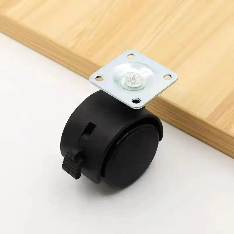 4pcs black plastic furniture w - Office Furniture Hardware recensie en prijs