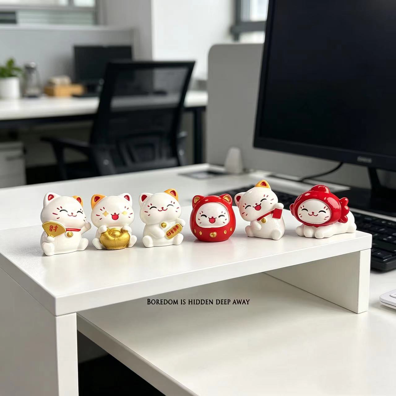 6 Cute Money-Drawing Cat Kitte - Work Office Furniture recensie en prijs