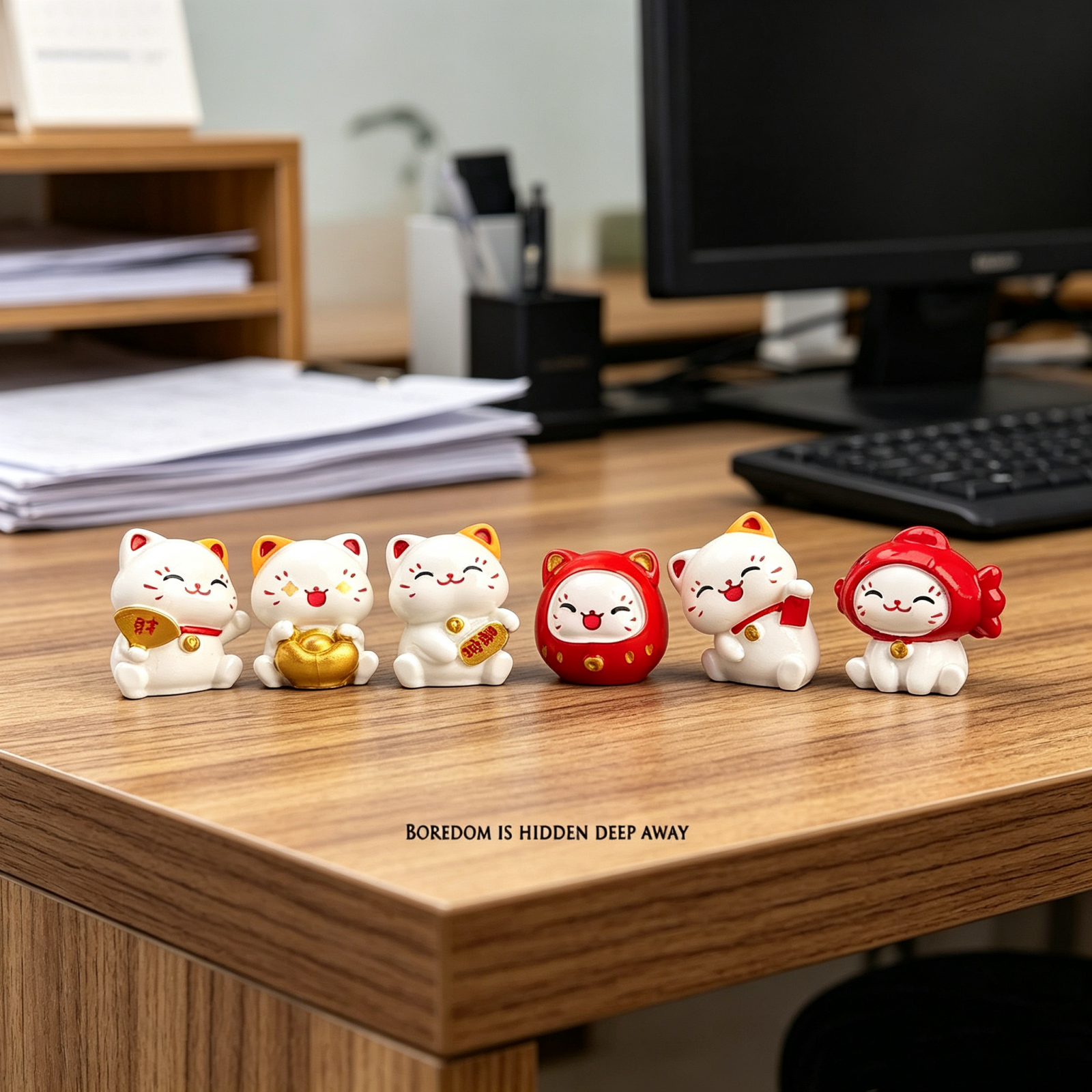 6 Cute Money-Drawing Cat Kitte - Work Office Furniture recensie en prijs