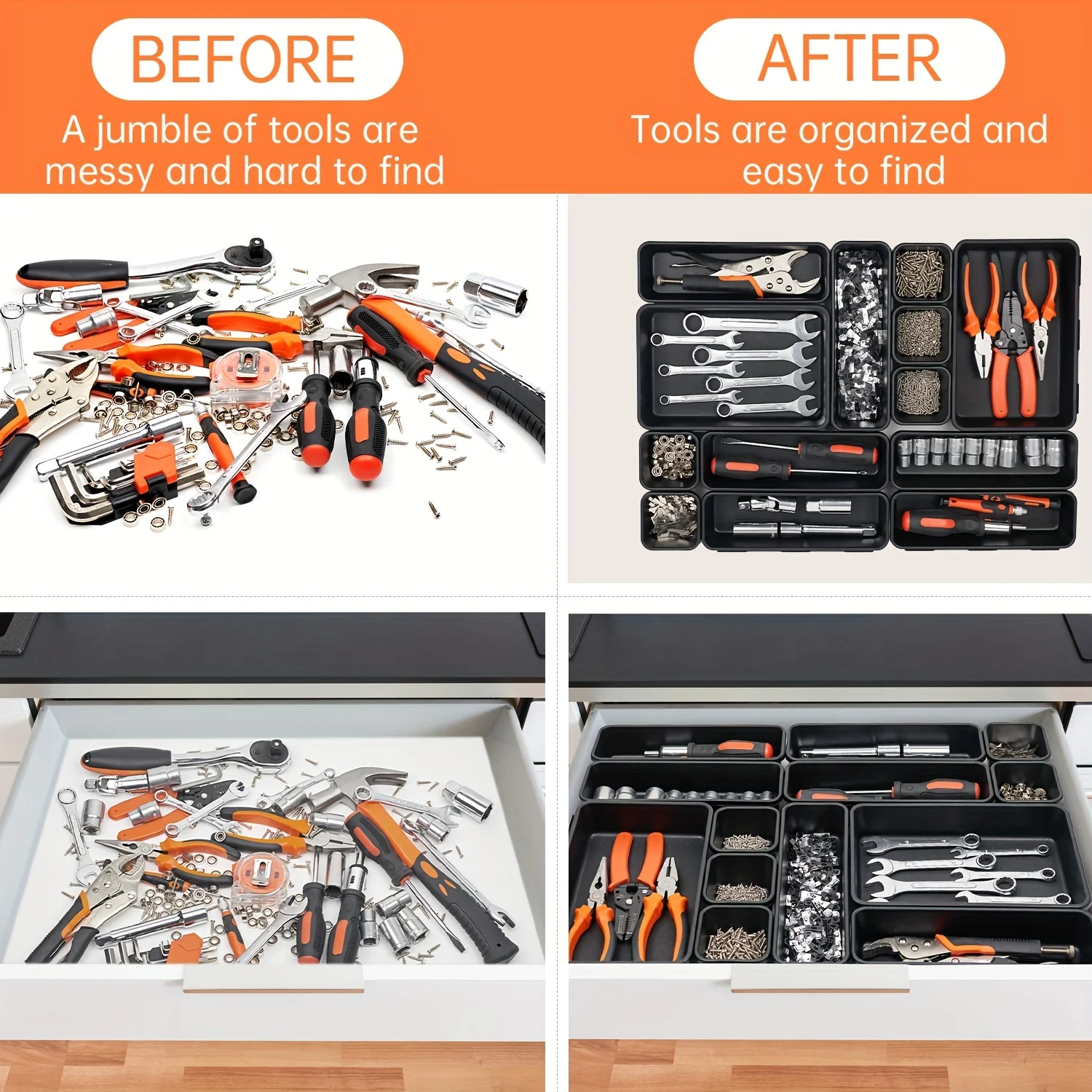 8/22/32pcs Tool Organizer Box  - Office Furniture Hardware recensie en prijs
