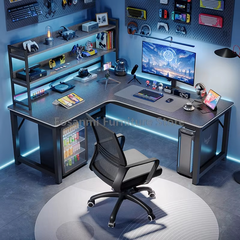 L-Shaped Computer Desk and Cha - Work Office Furniture recensie en prijs