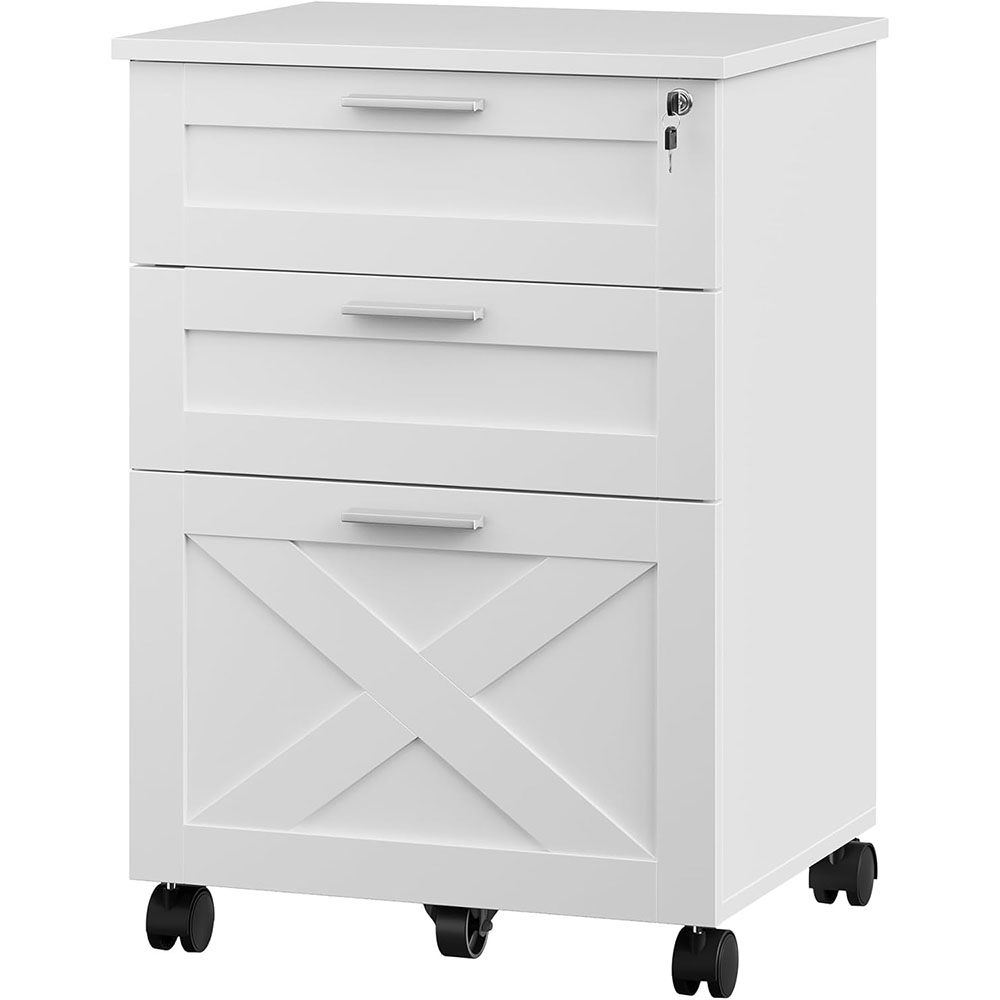 3-Drawer Rolling File Cabinet  - Office Furniture Hardware recensie en prijs